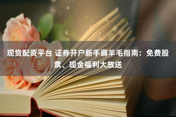 现货配资平台 证券开户新手薅羊毛指南：免费股票、现金福利大放送