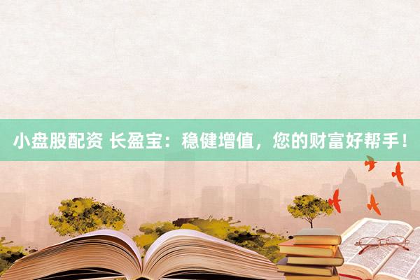 小盘股配资 长盈宝：稳健增值，您的财富好帮手！