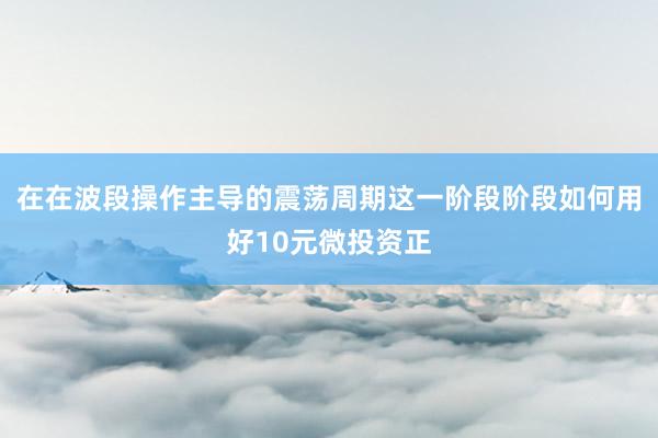 在在波段操作主导的震荡周期这一阶段阶段如何用好10元微投资正