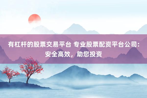 有杠杆的股票交易平台 专业股票配资平台公司：安全高效，助您投资