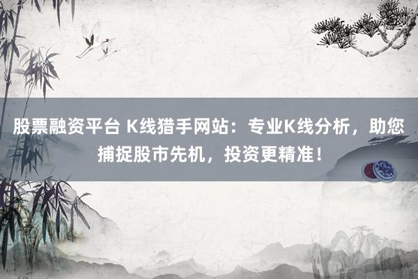 股票融资平台 K线猎手网站：专业K线分析，助您捕捉股市先机，投资更精准！
